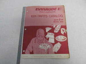 279678 Evinrude Outboard 1974 Mate 2 HP Models Parts Catalog