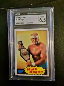 1985 Topps WWF WWE WCW #1 Hulk Hogan Hollywood Hogan NWO CGC 6.5