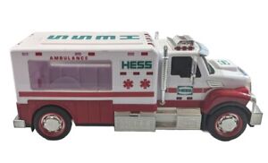 Hess Toy Truck 2020 Ambulance Vehicle Lights Sounds White Red Easy Touch Buttons