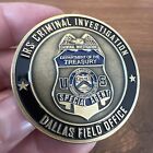 RARE IRS Criminal Investigation Special Agent Challenge Coin Dallas Field Office