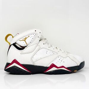 Nike Mens Air Jordan 7 304775-104 White Basketball Shoes Sneakers Size 9.5