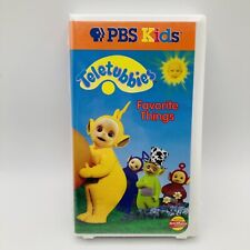 TELETUBBIES Favorite Things (VHS) PBS Kids Show Video Tape Clamshell Case NEW