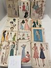 Vintage 1950’s-1970s Butterick Marian Martin McCall’s  Vogue Patterns Lot Of 12