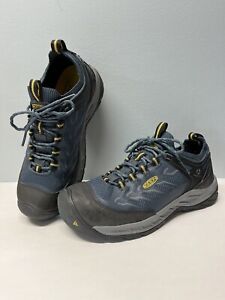 KEEN Boots Sz 9.5D Steel Toe Utility Working Men's Low Cut Shoes  ASTM F2413-18