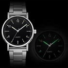 Stainless Steel Women's Quartz Watch Arabic Luminous Display Leisure Wrist Watch