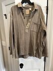 Wah Maker Frontier Clothing Xxl Shirt 100% Cotton Missing 2 Buttons