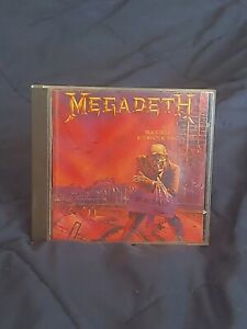 MEGADETH - Peace Sells But Who's Buying? CD 1986 Combat / Capitol UK Swindon