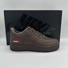 Supreme Nike Air Force 1 Low Baroque Brown CU9225-200 Size 6.5 Brand New