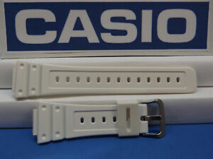 Casio Watch Band DW-5600 LC-7 White. Fits: GW-M5610, DW-5600E. Strap. Watchband