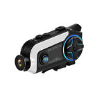 FX30C Pro Motorcycle Helmet Intercom Bluetooth Headset HD 1080P Camera Recorder