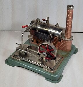 Vintage Jensen #65 Toy Steam Engine With Original Box USA