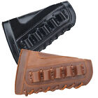 USA Cowhide Leather Rifle Butt stock Pouch For .308 .357.22LR 12GA .40-82 ..303