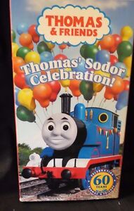 THOMAS & FRIENDS~THOMAS' SODOR CELEBRATION~VHS ~ Celebrating 60 Years ~ 1+ SHIP