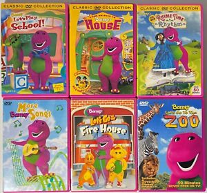 Barney DVD's Assortment (Pick From Drop Down)