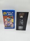 The Wiggles Wake Up Jeff VHS, 2001, Blue Clam Shell 15 Songs Tested Works Great!