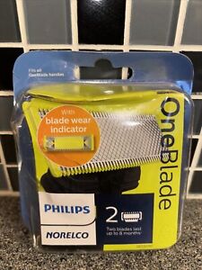 Philips Norelco One Blade Replacement  2 Pack Wet and Dry Use QP220/80