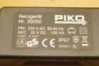 G Scale 1:22.5 PIKO 35000 22V Switched Source Transformer ~ 100VA Used (B