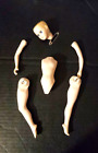 Vintage Ceramic Doll Body Parts complete for Doll Making/ Repair/Re-Stringed