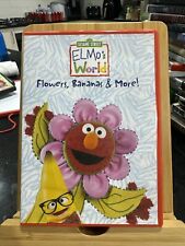 Elmo’s World Flowers, Bananas & More! DVD 2000 NTSC Region 1