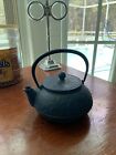 vintage cast iron tea kettle