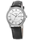 New Longines Flagship Automatic White Day-Date Dial Men's Watch L4.899.4.21.2