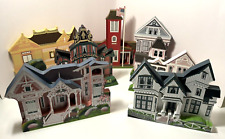 Lot of 7 SHELIA Decorative Houses - West Coast - California, Oregon & Washington