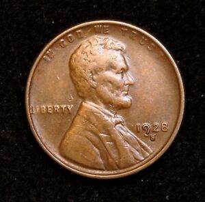 1928-S  Lincoln Wheat Cent   VF++