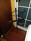 On Stage Stand Black Fold Up Adjustable Music Stand