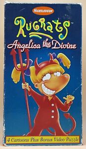 Rugrats - Angelica the Divine VHS 1997 Nick Orange Tape **Buy 2 Get 1 Free**