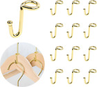 Metal Clothes Hanger, 36 Pack Connector Hooks Stable Gold Metal Outfit Hangers E