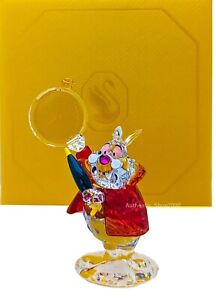 NIB SWAROVSKI Crystal Disney Alice In Wonderland White Rabbit Figurine 5670229