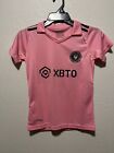Inter Miami Jersey With Shorts Set, Pink for Kids Messi
