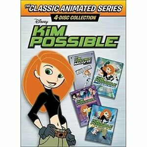 Kim Possible - 4 Movie Collection (DVD, 2019) Walt Disney, Brand New, Sealed