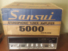 SANSUI 5000 Wood Case - Receiver / Amplifier - Restored - See Video!