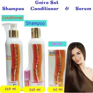 Genive Long Hair Fast Growth  Shampoo conditioner serum helps your hair to lengt