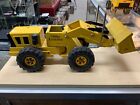 vintage mighty tonka front end loader- preowned missing parts as is