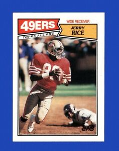 New Listing1987 Topps Set-Break #115 Jerry Rice NM-MT OR BETTER *GMCARDS*