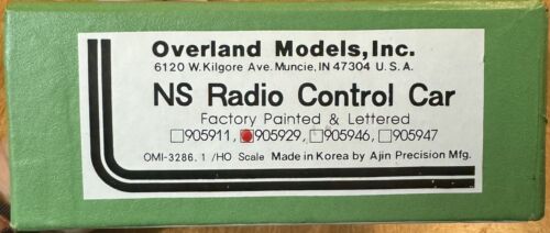 Norfork Southern Radio Control Car Brass ￼￼