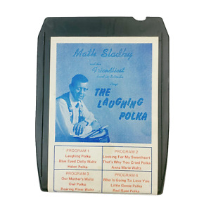 Math Sladky The Laughing Polka 8-Track Tape WMS-8-5 Waverly Untested