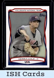 2010 Topps USA Baseball Gerrit Cole #USA-25 USA