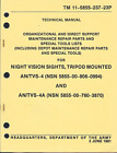 Historical book Night Vision Sights, AN/TVS-4 & AN/TVS-4A, Maint, Repair Parts