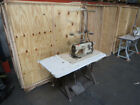 PFAFF 5489-H-704/02 739/01-748-26 Industrial Sewing Machine Table and Servo Moto