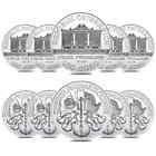 Lot of 10 - 2024 1 oz Austrian Silver Philharmonic Coin BU