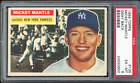 1956 Topps #135 Mickey Mantle GB PSA 6 ExMT! Well Centered, Sharp. High End!!