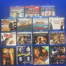 Blu-ray & DVD - Lot of 15 Movies Action Drama Multi-feature Thriller