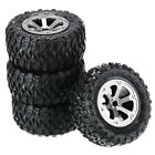 4Pcs 1/16 Track Upgrade Wheels Tires For WPL B-1 B14 C24 Military Truck RC Car a