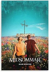 Vintage Horror Movie Poster Midsommar Poster Decorative Painting Canvas Wall Art