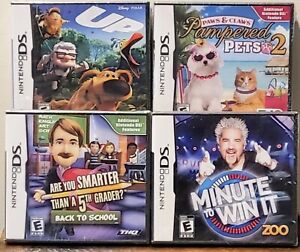 New ListingNintendo DS Games Lot (All Brand New) Wholesale Lot of 4