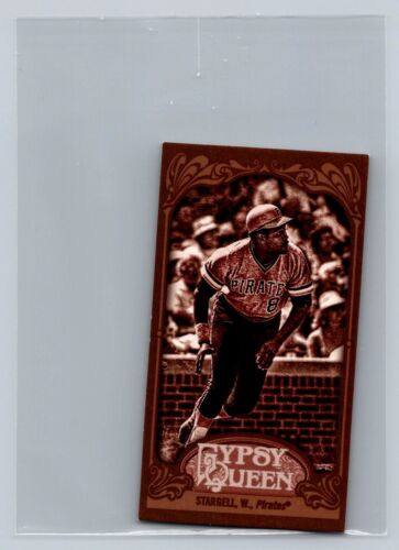 WILLIE STARGELL 2012 TOPPS GYPSY QUEEN MINI #269 SEPIA SP 71/99 PIRATES