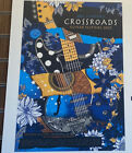 Crossroads Guitar Festival 2023 Print poster Eric Clapton Santana LA /700